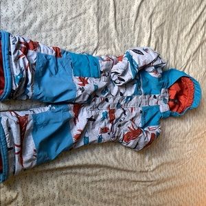2T Burton one piece snow suit mini shred